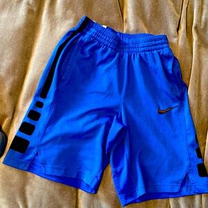 Nike elite shorts, royal blue, size Large.  EUC